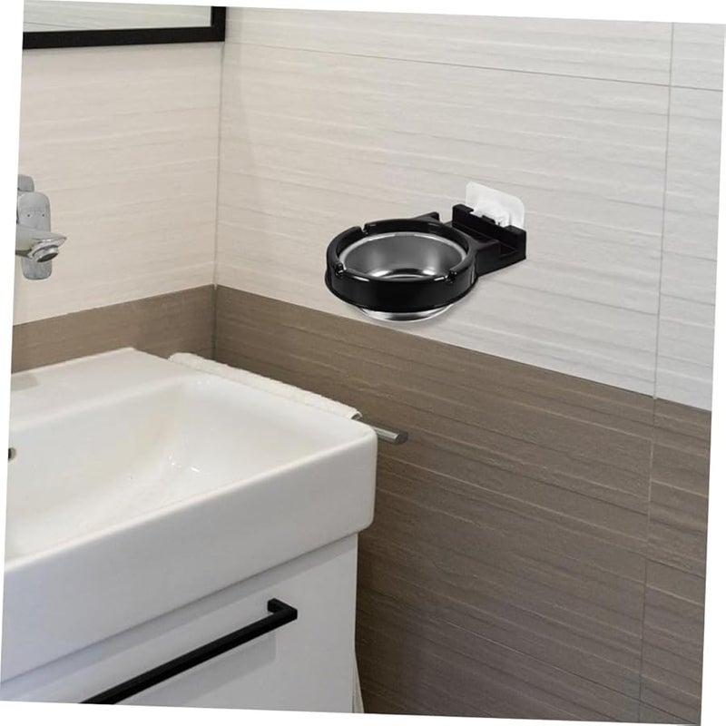 2Pcs Stainless Steel Wall Mounted Ashtray Outdoor Shower Mount - Image 4